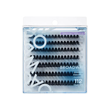 Broadway Narrow Volume Lashes – DIY Customizable Extensions (70–140 pcs) – DIY37 - ANNS BEAUTY SUPPLY